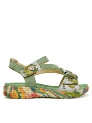 Laura Vita Sandały Sanao 04 Kolorowy. Sandały damskie Laura Vita, bez wzorów, ze skóry, bez obcasa, na płaskiej podeszwie, bez zapięcia. Za 369.99 zł.