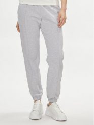 Napapijri Spodnie dresowe Iaato NP0A4HOA Szary Regular Fit. Szare spodnie dresowe damskie Napapijri, bez wzorów, z bawełny. Za 249.99 zł.
