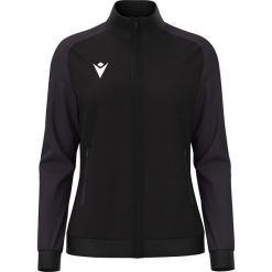 Damska bluza dresowa Macron Rama. Czarne bluzy damskie Macron, m, bez wzorów, z dresówki, sportowe, bez ramiączek, bez kaptura. Za 216.50 zł.