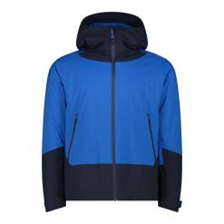 Kurtka narciarska z kapturem CMP. Niebieskie kurtki sportowe męskie CMP, na zimę, m, bez wzorów, z kapturem, narciarskie. Za 675.50 zł.