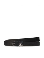 Calvin Klein Pasek Damski Ck Loop Rnd Buckle 2.5_Smooth K60K612936 Czarny. Czarne paski damskie Calvin Klein, bez wzorów, ze skóry. Za 169.99 zł.