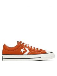 Converse Trampki Star Player 76 A10520C Czerwony. Czerwone trampki i tenisówki damskie Converse, bez wzorów, z materiału, bez zapięcia. Za 239.99 zł.