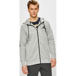 Adidas Performance - Bluza. Szare bluzy męskie adidas Performance, l, bez wzorów, z materiału, bez ramiączek, z kapturem. W wyprzedaży za 199.90 zł.