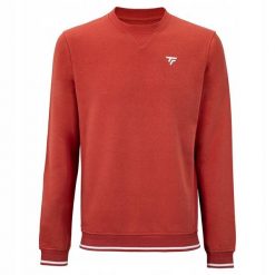 Męska bluza tenisowa Tecnifibre Terry Sweater. Czerwone bluzy męskie TECNIFIBRE, m, bez wzorów, sportowe, bez ramiączek, bez kaptura. Za 259.99 zł.