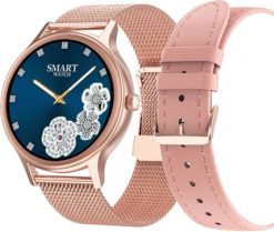 Smartwatch Pacific 18-1 Różowy (16525). Czerwone zegarki smartwatch Pacific, bez wzorów. Za 202.28 zł.