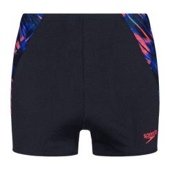 Bokserki kąpielowe męskie Speedo Eco END+ Splice Aquashort. Czarne kąpielówki męskie Speedo, m, bez wzorów. Za 109.99 zł.