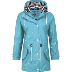 Płaszcz damski Pro-X Elements Marly. Niebieskie płaszcze damskie PRO-X ELEMENTS, bez wzorów, sportowe, bez kołnierzyka, bez kaptura. Za 484.50 zł.