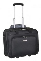 Menedżer podróży Torba/walizka Traveller Basic Black. Czarne walizki damskie Erima, bez wzorów, z materiału. Za 556.99 zł.