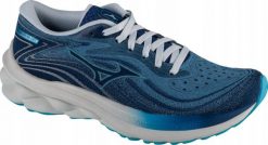 Mizuno Mizuno Wave Skyrise 5 J1GD240971 Niebieskie 39. Niebieskie buty sportowe męskie Mizuno, bez wzorów, bez zapięcia, mizuno wave. Za 440.93 zł.