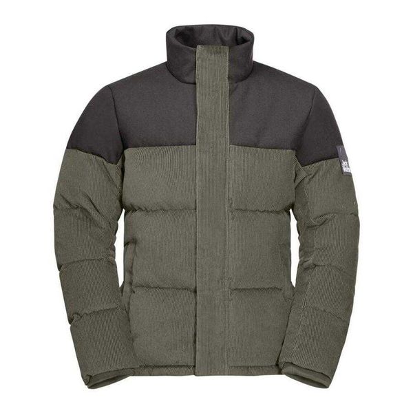 Kurtka Męska Sztruks Nature. Zielone kurtki męskie Jack Wolfskin, l, bez wzorów, z materiału, klasyczne, bez kaptura. Za 855.99 zł.