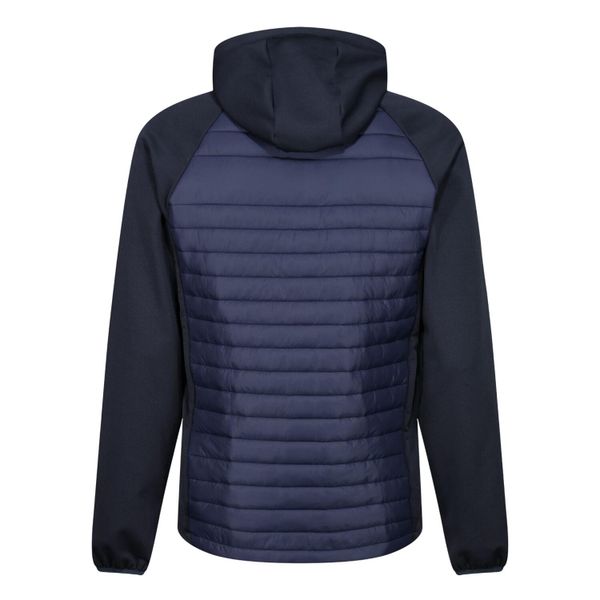 Męska Hybrydowa Kurtka Z Kapturem Navigate. Niebieskie kurtki męskie Regatta, m, bez wzorów, sportowe, z kapturem. Za 216.99 zł.