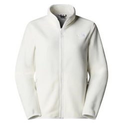 Kurtka THE NORTH FACE W GLACIER FLEECE JACKET. Białe kurtki sportowe damskie The North Face, s, bez wzorów, z materiału, bez ramiączek, bez kaptura, trekkingowe. Za 296.99 zł.