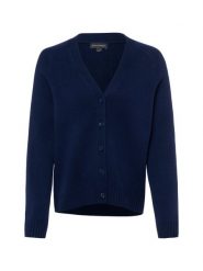 Franco Callegari kardigan z merynosów Kobiety Wełna merino niebieski, S. Niebieskie kardigany damskie Franco Callegari, s, bez wzorów, z wełny, bez kołnierzyka. Za 349.95 zł.
