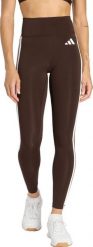 Adidas Legginsy damskie Optim Essentials 7/8 brązowe KC2947 M. Brązowe legginsy damskie Adidas, bez wzorów. Za 214.91 zł.