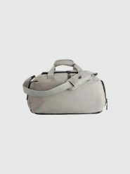 Torba treningowa na siłownię z kieszenią na buty unisex szara 4F ONE-SIZE. Szare torby na ramię męskie 4F, z materiału, na ramię. Za 149.99 zł.