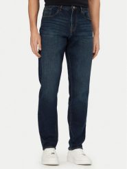 Armani Exchange Jeansy XM000049 AF14265 MB001 Granatowy Slim Fit. Niebieskie jeansy męskie Armani Exchange, z bawełny. Za 519.99 zł.