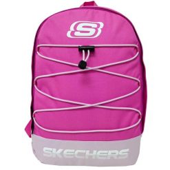 Plecak damski Skechers Pomona Backpack pojemność 18 L. Czerwone plecaki damskie Skechers, bez wzorów, sportowe. Za 99.99 zł.
