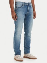 Tommy Jeans Jeansy Scanton DM0DM22966 Niebieski Slim Fit. Niebieskie jeansy męskie Tommy Jeans, z bawełny. Za 489.99 zł.