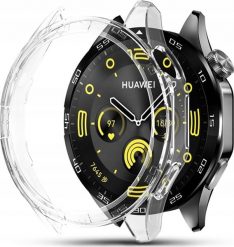 ETUI OCHRONNE ZEGAREK HUAWEI WATCH GT4 46mm Active Classic Green | PREMIUM. Brązowe zegarki smartwatch JG Smart, bez wzorów. Za 29.99 zł.