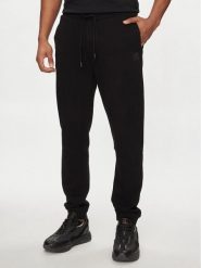 Boss Spodnie dresowe Sestart 50509303 Czarny Regular Fit. Czarne spodnie sportowe męskie Boss, m, bez wzorów, z bawełny. Za 479.99 zł.