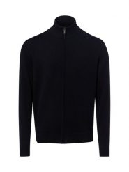 Nils Sundström sweter Mężczyźni Bawełna (100%) niebieski, S. Niebieskie swetry męskie Nils Sundström, m, bez wzorów, z bawełny, eleganckie, bez kołnierzyka, bez ramiączek. Za 249.95 zł.