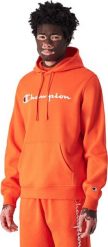 Champion Bluza męska Champion Hooded pomarańczowa 220253 OS014 XL. Brązowe bluzy męskie Champion, m, bez wzorów, bez kaptura. Za 230.94 zł.