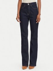 Marella Jeansy 2625186071 Granatowy Flare Fit. Niebieskie jeansy damskie Marella, bez wzorów, z bawełny. Za 479.99 zł.