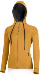Damska bluza merino KARMINA. Czerwone bluzy damskie LASTING, m, bez wzorów, z dzianiny, bez ramiączek, z kapturem. Za 1,162.10 zł.