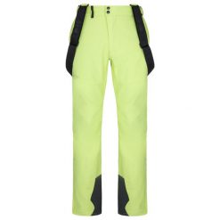 Męskie spodnie narciarskie softshell Kilpi RHEA-M. Zielone spodnie sportowe męskie Kilpi, l, bez wzorów, z softshellu, narciarskie. W wyprzedaży za 398.50 zł.
