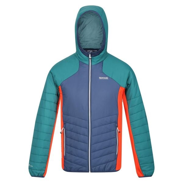 Kurtka z kapturem Regatta Trutton. Niebieskie kurtki męskie Regatta, na zimę, m, bez wzorów, z materiału, z kapturem. Za 135.99 zł.