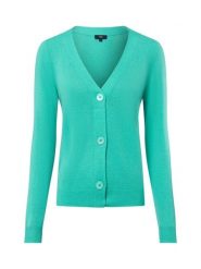 IPURI kardigan z czystego kaszmiru Kobiety Kaszmir zielony, XXL. Zielone kardigany damskie IPURI, xxl, bez wzorów, z kaszmiru, bez kołnierzyka. Za 479.95 zł.