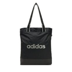 Torebka adidas. Czarne shopperki damskie Adidas, bez wzorów, bez dodatków. Za 109.99 zł.