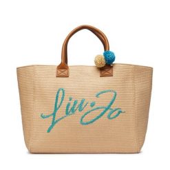 Torebka Liu Jo. Brązowe shopperki damskie Liu Jo, bez wzorów, bez dodatków. Za 559.99 zł.