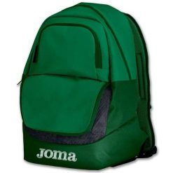Plecak Joma Diamond II Green - trwały i szeroki projekt. Zielone plecaki damskie Joma, bez wzorów, sportowe. Za 79.99 zł.