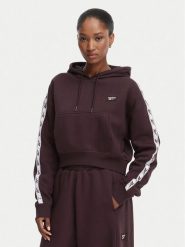 Reebok Bluza Daniella RK25684CCW Brązowy Regular Fit. Brązowe bluzy damskie Reebok, l, bez wzorów, z bawełny, bez ramiączek, bez kaptura. Za 219.99 zł.