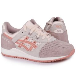Buty damskie sportowe Asics GEL-LYTE III OG. Białe obuwie sportowe damskie Asics, bez wzorów, bez zapięcia, trekkingowe, Asics Gel Lyte. W wyprzedaży za 339.00 zł.
