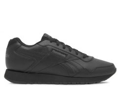 Trampki Męskie Skóra Glide. Czarne trampki męskie Reebok, bez wzorów, z gumy, bez zapięcia. Za 239.70 zł.