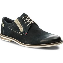 Półbuty LASOCKI FOR MEN MI08-991-781-46. Niebieskie półbuty męskie Lasocki For Men, bez wzorów, z nubiku, bez obcasa, bez zapięcia. W wyprzedaży za 129.99 zł.
