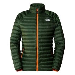 Kurtka turystyczna męska The North Face Belleview Lite Down. Zielone kurtki męskie The North Face, m, bez wzorów, z elastanu, bez kaptura. Za 942.00 zł.