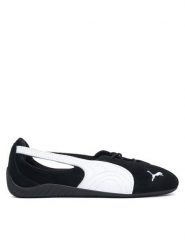 Puma Baleriny Speedcat Ballet Nova Wns 408340 02 Czarny. Czarne balerinki damskie Puma, bez wzorów, ze skóry, bez obcasa, bez zapięcia. Za 399.99 zł.
