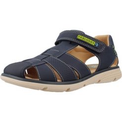 Sandały PABLOSKY 518023P Niebieski. Niebieskie sandały męskie Pablosky, na lato, bez wzorów, ze skóry, bez zapięcia. Za 261.99 zł.