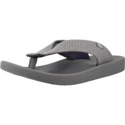 Sandały HEY DUDE MILO Szary. Szare sandały męskie PRO BRANDS, bez wzorów, z tkaniny, bez zapięcia. Za 120.99 zł.