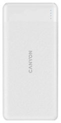 Canyon PB-109 10000 mAh PD 18W QC 3.0 20W biały. Białe powerbanki . W wyprzedaży za 41.00 zł.