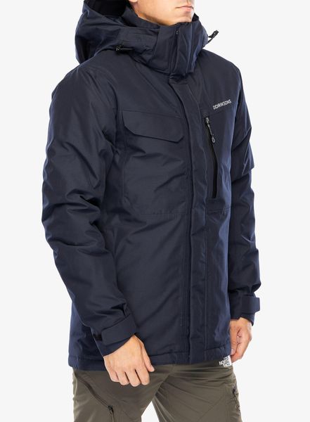 Kurtka ocieplana męska Didriksons Stefan Jacket. Niebieskie kurtki męskie Didriksons, m, bez wzorów, bez kaptura. Za 898.20 zł.