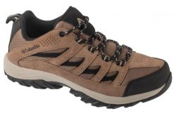 Buty trekkingowe męskie, Crestwood. Brązowe trekkingi męskie Columbia, z materiału, przed kostkę, bez zapięcia. Za 346.20 zł.