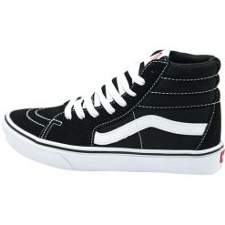 Trampki Vans ComfyCush SK8-Hi, Dla obu płci. Czarne trampki i tenisówki damskie Vans, bez wzorów, z zamszu, bez zapięcia. Za 490.00 zł.