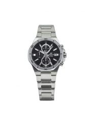 Casio Zegarek Edifice Chronograph EFV-640D-1AVUEF Srebrny. Szare, analogowe zegarki męskie Casio, bez wzorów, srebrne. Za 539.99 zł.