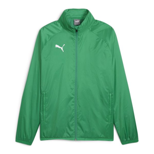 Kurtka dresowa bramkarza Puma. Zielone kurtki męskie Puma, xl, bez wzorów, z dresówki, z kapturem. Za 275.50 zł.