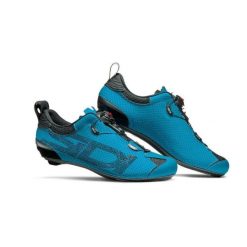 Buty TRI-SIXTY niebieskie. Czarne spodnie sportowe damskie SIDI, bez wzorów, sportowe, rowerowe. Za 1,379.95 zł.