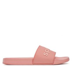 Klapki Sprandi. Czerwone klapki damskie Sprandi, bez wzorów, bez obcasa, bez zapięcia. Za 49.99 zł.